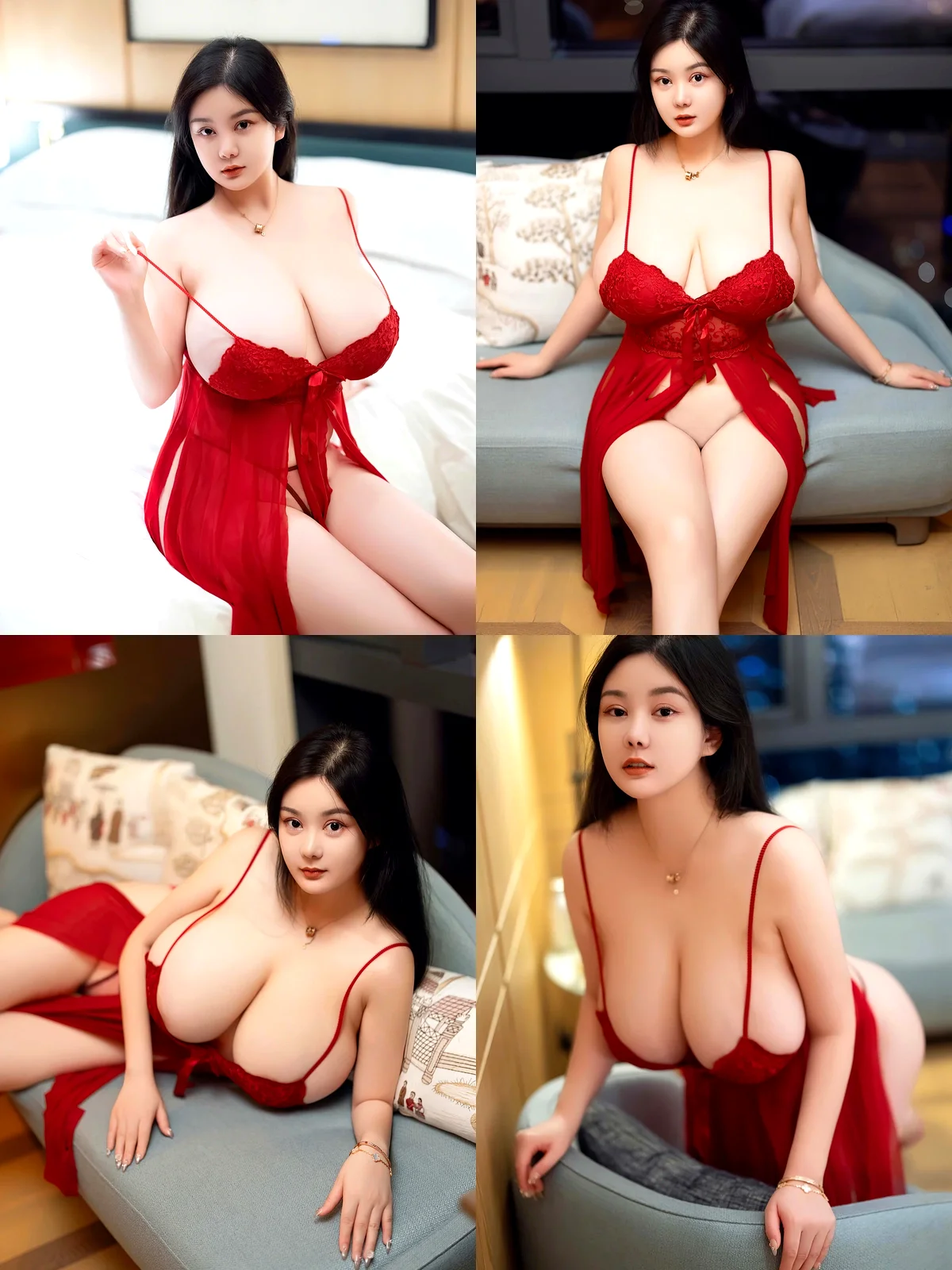 [HuaYang花漾show]-第628期易阳Silvia写真-黑丝袜写真